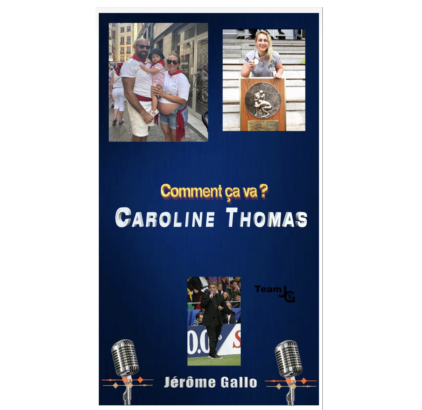 Caroline Thomas souriante lors de son interview « Comment ça va ? » avec Jérôme Gallo