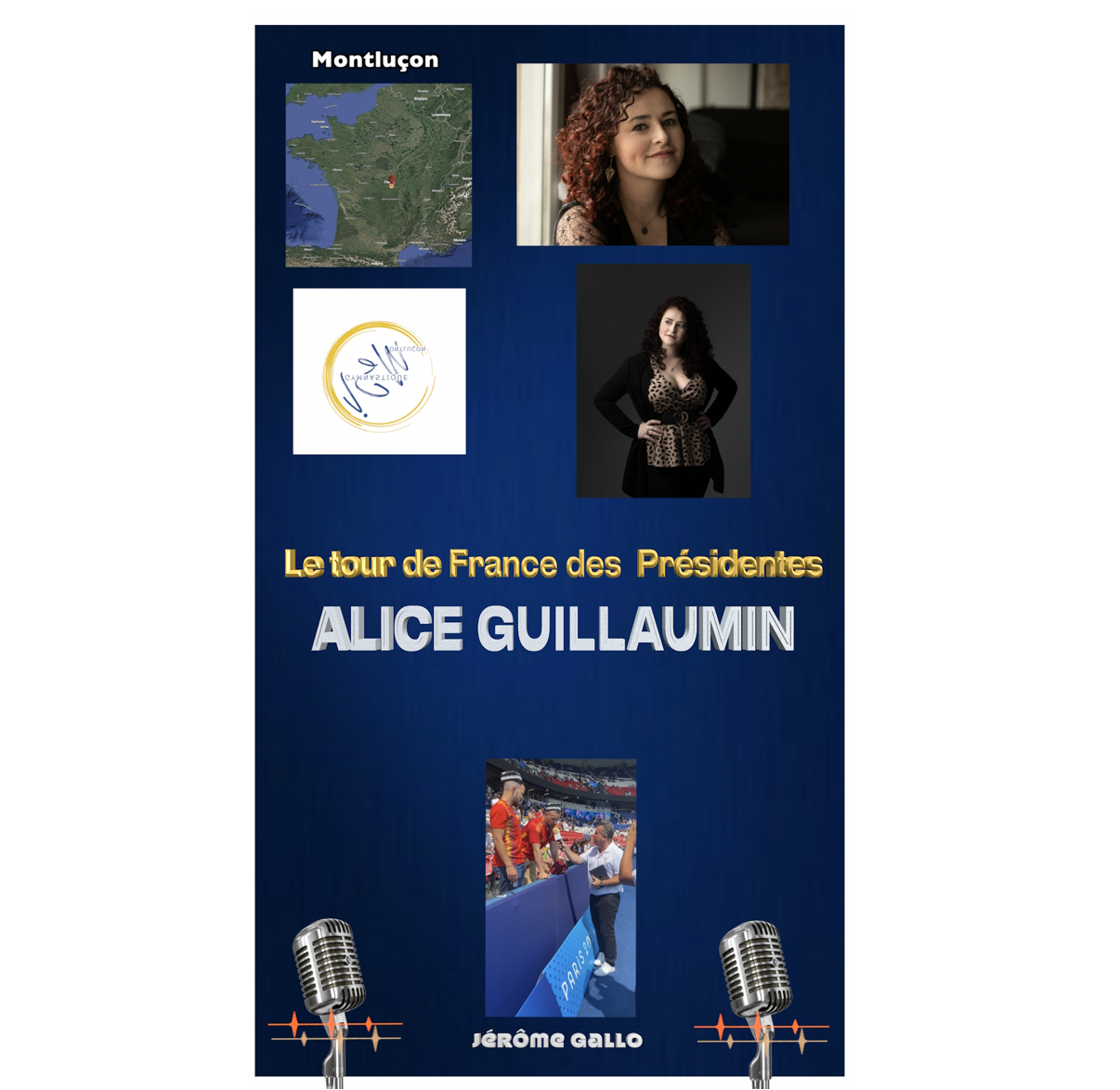 Alice Guillaumin : Tour de France des présidentes ISM Gym