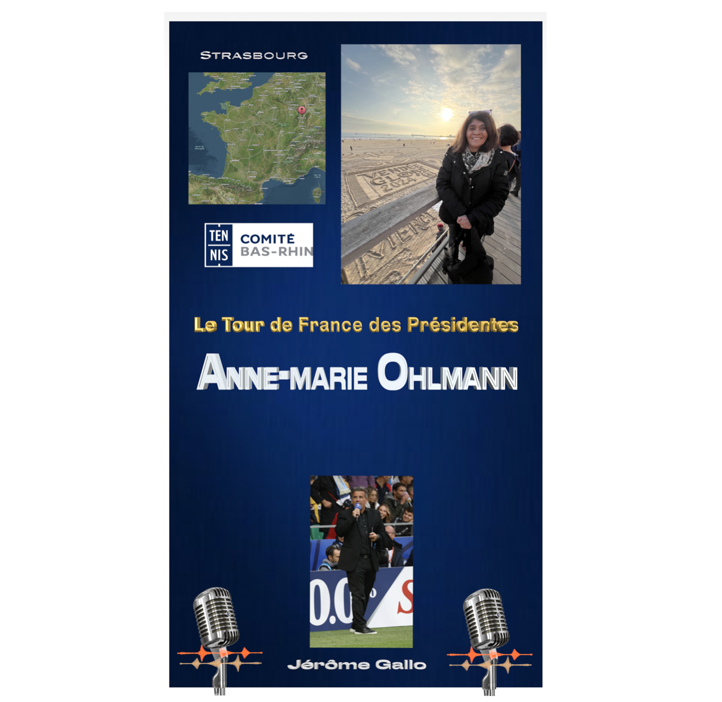 Anne-marie Ohlmann - Présidente déléguée de Tennis du Bas-Rhin
