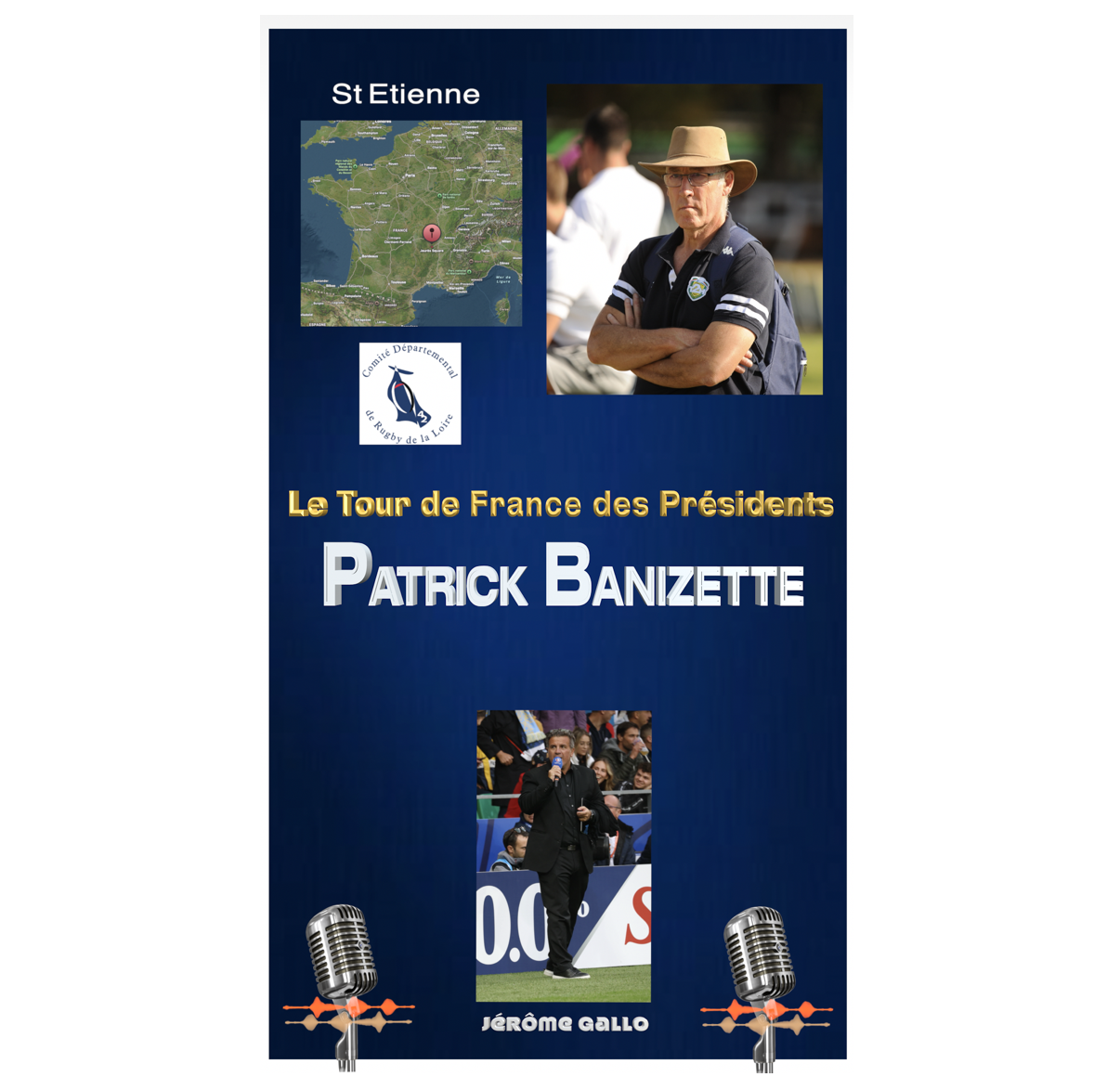 Patrick Banizette - Président du comité de Rugby de la Loire