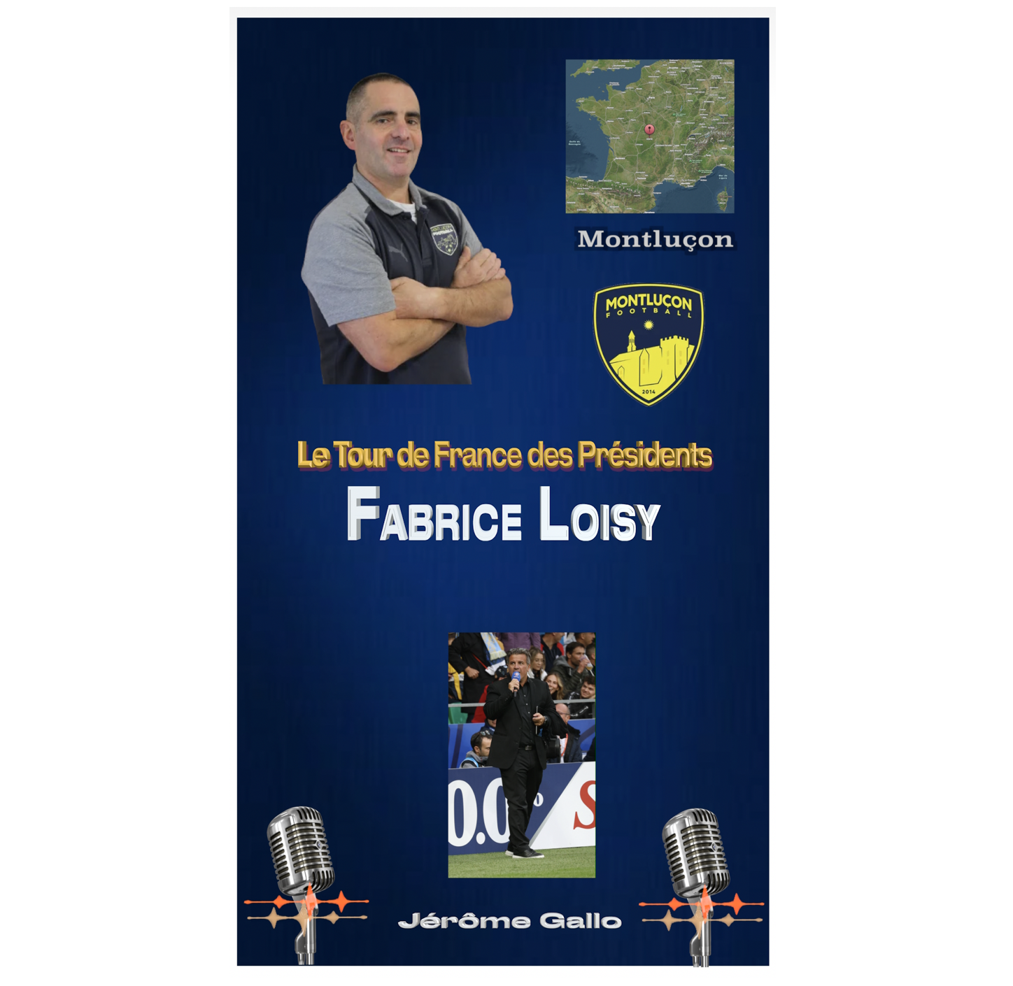 Découvrez l’interview exclusive de Fabrice Loisy, président du Montluçon Foot, réalisée par Jérôme Gallo dans le cadre du Tour de France des Présidents. Un échange passionné autour du sport, de l'engagement local et de la passion du football.